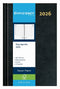 Ryam Efficiency - Bureau Agenda - 1 Dag per Pagina - Zwart (2026)