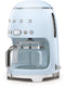 SMEG DCF02PBEU - Filterkoffiemachine - 10 koppen - Warmhoudfunctie - Pastelblauw