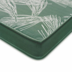 Ligstoelkussen 190 x 55 x 4 cm Groen
