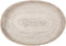 Ovaal rattan DIENBLADEN SAINT BARTHS set van 2