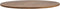 Ovaal tafelblad Oakland - 220x110x3,5 cm - Naturel - Mangohout