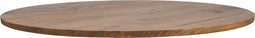 Ovaal tafelblad Oakland - 240x120x4 cm - Naturel - Mangohout