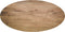 Ovaal tafelblad Oakland - 240x120x4 cm - Naturel - Mangohout