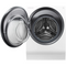 LG Signature LSWD100X - Was-droogcombinatie 12 kg wassen 7 kg drogen 1550 tpm AI Wash Stoomfunctie Wit