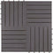 vidaXL - Terrastegels - 30 - st - 30x30 - cm - massief - acaciahout - greywash