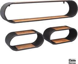 Oval Wall Hanger Set Of 3