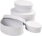 Ovale dozen, l: 10+12+14+16 cm, h: 4+5+6+7 cm, 4stuks