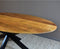Ovale mango eettafel met verjongde rand 210 cm - naturel | Meubelplaats