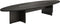 Ovale vergadertafel Chief 420x138cm in Donker Eiken