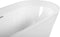 OVALLE - Badkuip - Wit - 80 x 170 - Acryl