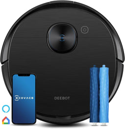 DEEBOT T9 AIVI Robotstofzuiger met Dweilfunctie - Zwart