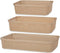 Multi-functionele Kist Beige Plastic (3 pcs)