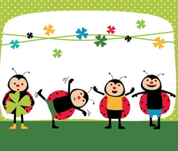 1x25 Daiber lieveheersbeestje 13x18 kinder portretmappen 13308