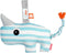 Knuffel Muziek Nozo Blauw Done By Deer