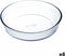Oven Mould Ô Cuisine Cirkelvormig 23 x 23 x 6 cm Transparant (6 Stuks)