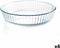 Oven Mould Ô Cuisine Cirkelvormig 26 x 26 x 5,9 cm Transparant (6 Stuks)
