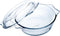 Ovenschaal Ô Cuisine Met deksel 23,5 x 20,5 x 10 cm Transparant Glas (3 Stuks)