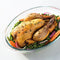Ovenschaal Ô Cuisine Ovaalvormig 30 x 21 x 7 cm Transparant Glas (4 Stuks)