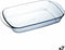 Ovenschaal Ô Cuisine Rechthoekig 32 x 20 x 6 cm Transparant Glas (7 Stuks)