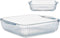 Ovenschaal Optica Transparant Borosilicaatglas (21,5 x 6 x 25,2 cm)