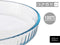 Ovenschaal Optica Transparant Borosilicaatglas (31,2 x 5 x 31,2 cm)