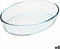 Ovenschaal Pyrex Classic Ovaalvormig 35 x 24 x 7 cm Transparant Glas (6 Stuks)