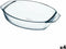 Ovenschaal Pyrex Irresistible Ovaalvormig Transparant Glas 39,5 x 27,5 x 7 cm (4 Stuks)