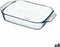 Ovenschaal Pyrex Irresistible Rechthoekig Transparant Glas 6 Stuks 27,5 x 16,9 x 6 cm