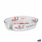 Ovenschaal Quttin Glas Ovalen 1,8 L 26,2 x 17,8 x 6,1 cm (6 Stuks)