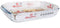Ovenschaal Quttin Transparant Glas Rechthoekig 3 L 35,4 x 22 x 5,5 cm (6 Stuks)