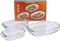 Ovenschaal Set - Glas 3 Stuks