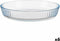 Ovenschaal Transparant Borosilicaatglas 25,5 x 4,5 x 25,5 cm (6 Stuks)