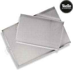 Ovenschaal Vaello 75497 42 x 28 x 5,5 cm Aluminium Verchroomd