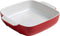 Ovenschaal Vierkant, Rood, 22 x 22 cm - Pyrex | Signature