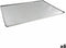 Ovenschaal VR Zilverkleurig Aluminium Rechthoekig 48 x 34 x 0,5 cm (6 Stuks)