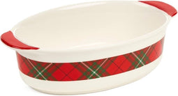 Ovenschalen tartan - 2 stuks - Cartolina - Nuvole di Stoffa