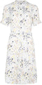 Overhemdjurk van viscose met grafische print