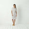 Overhemdjurk van viscose met grafische print