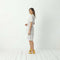 Overhemdjurk van viscose met grafische print