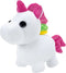 Overige Merken Adopt Me Mega Eenhoorn Knuffel + Licht