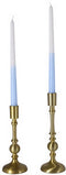 Overige Merken Dip Dye Kaars Wax Blauw 30,5X2,2 Cm 4 Stuks