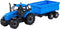Overige Merken Farmer Frictietractor + Trailer Blauw/Zwart