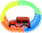 Overige Merken Glow In The Dark Tracks 162 Cm 133-Delig + Auto Met Licht