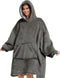 Overige Merken Hoodie Plaid Sherry 70X110 Cm Charcoal Grey