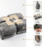 Overige Merken Hoodie Plaid Sherry 70X110 Cm Charcoal Grey