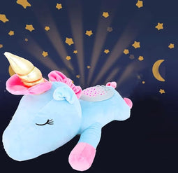 Overige Merken Knuffelprojector Eenhoorn + Licht En Geluid