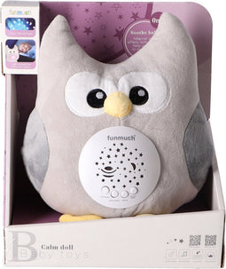 Overige Merken Knuffelprojector Uil + Licht En Geluid