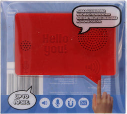 Overige Merken Memo Recorder Magnetisch Rood