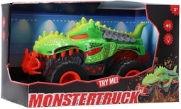 Overige Merken Monstertruck Dino + Licht En Geluid Groen