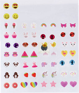 Overige Merken Unicorn Oorbellen Stickers